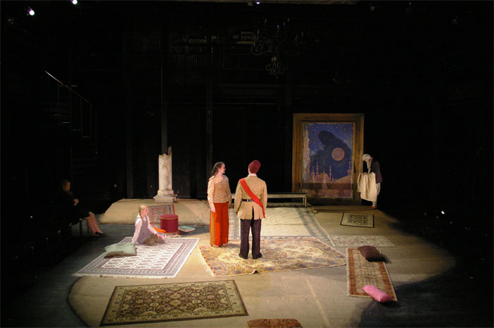 Schehrezade's life is still in danger-Theatre Fairfield's ARABIAN NIGHTS