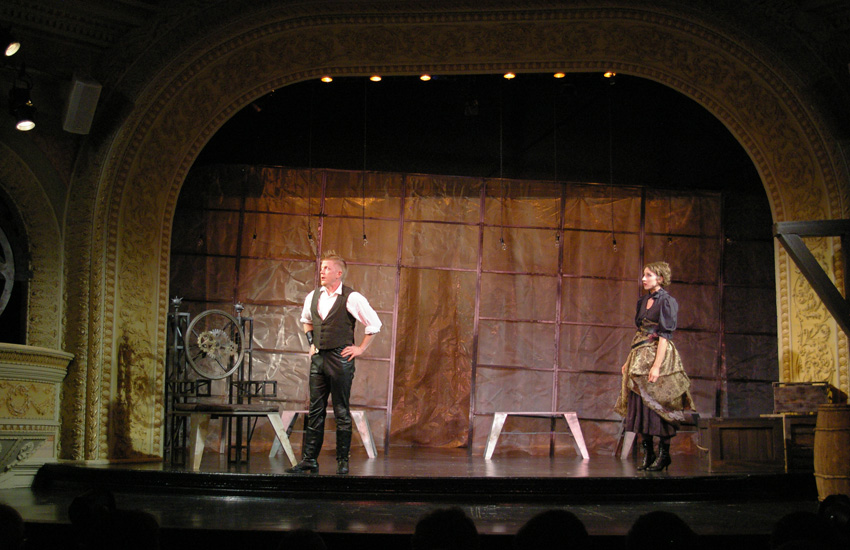 HOTSPUR:  How now, Kate.  I must leave you within these two hours--Theater at Monmouth's HENRY IV PART 1