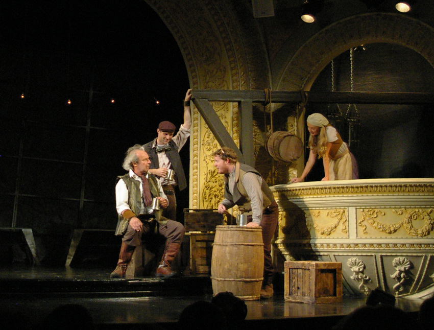 Poins: Jack! how agrees the devil and thee about thy soul--Theater at Monmouth's HENRY IV PART 1