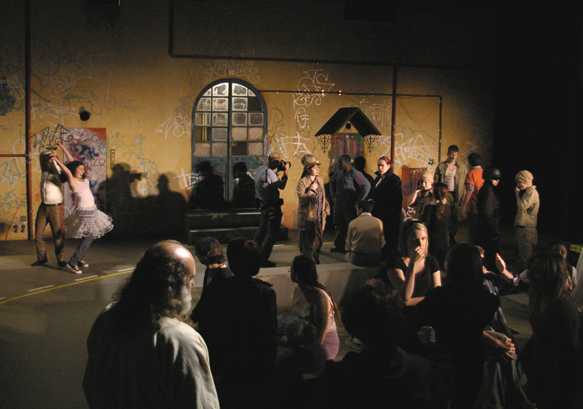 Top of show, audience must stand until several minutes into the performance-Theatre Fairfield's ROMEO and JULIET