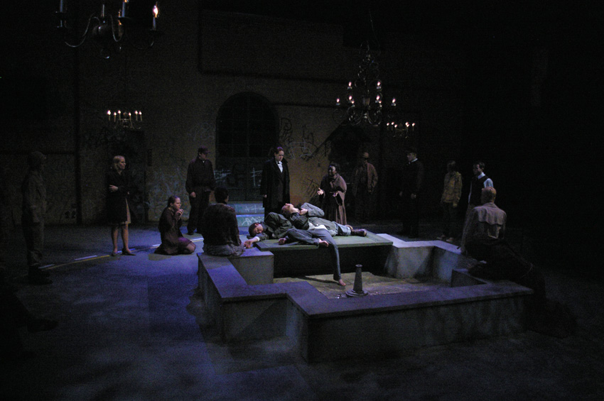 FRIAR LAWRENCE: Romeo, there dead, was husband to that Juliet-Theatre Fairfield's ROMEO and JULIET 